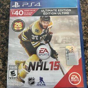 PS4 NHL 2015 Game